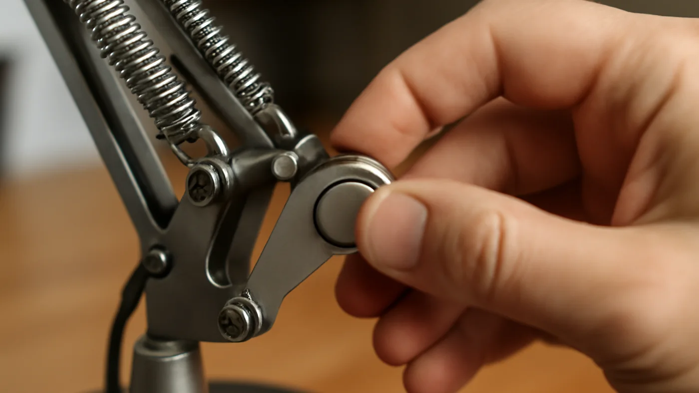 What to Check in Swing-Arm Joints Before Buying a Desk Lamp